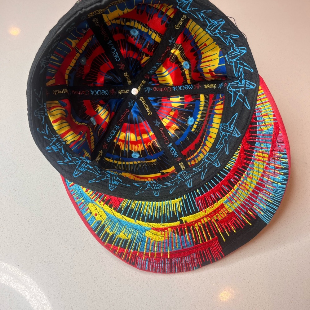 Grassroots 420 limited edition stitched cap.